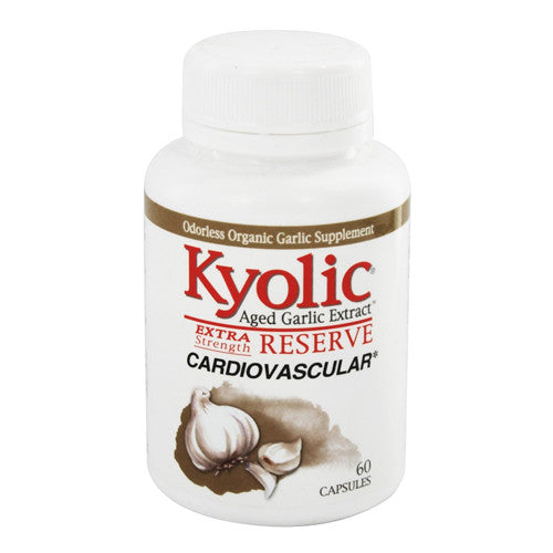Kyolic Aged Garlic Extract Cardiovascular Extra Strength Reserve Capsules, 60 Ea